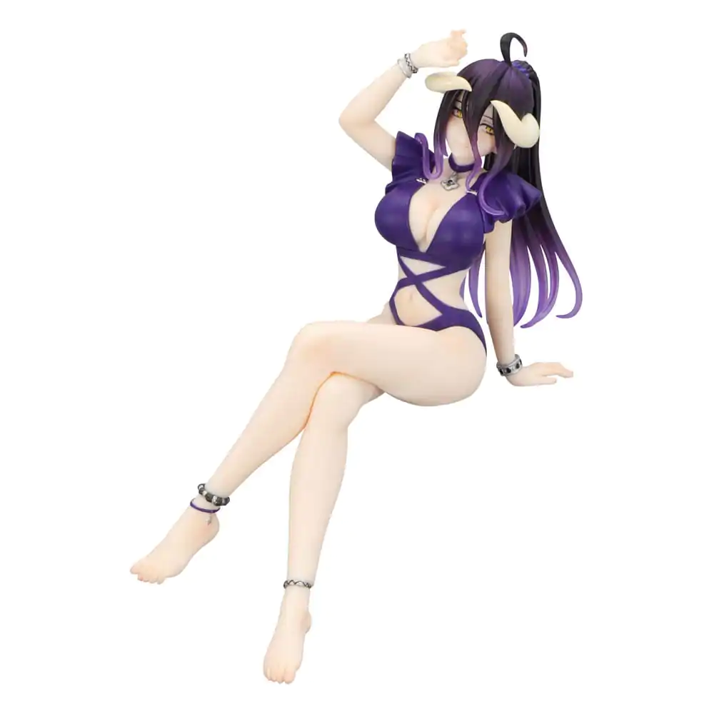 Statuie PVC Overlord Noodle Stopper Albedo Swimsuit Dark Purple Color Ver. 16 cm poza produsului