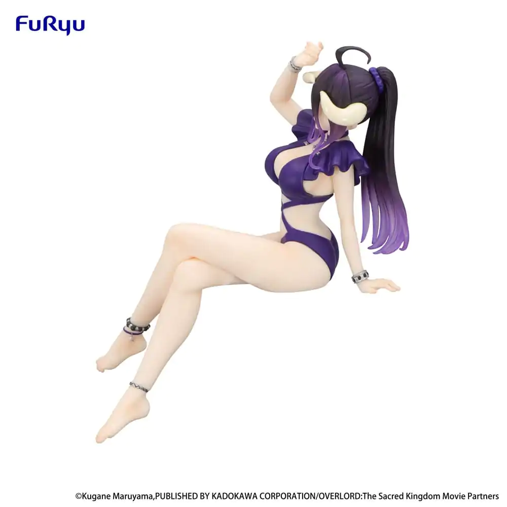 Statuie PVC Overlord Noodle Stopper Albedo Swimsuit Dark Purple Color Ver. 16 cm poza produsului