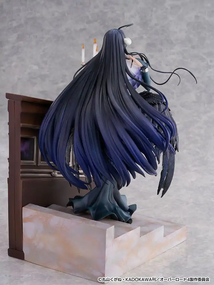 Overlord SHIBUYA SCRAMBLE FIGURINĂ Statuie PVC 1/7 Albedo Jet Black Rochie Ver. 28 cm poza produsului