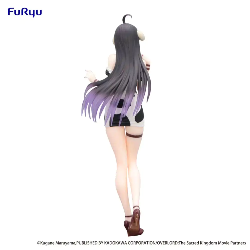 Statuie PVC Overlord Trio-Try-iT Albedo Mini Dress Cow Pattern Ver. 21 cm poza produsului