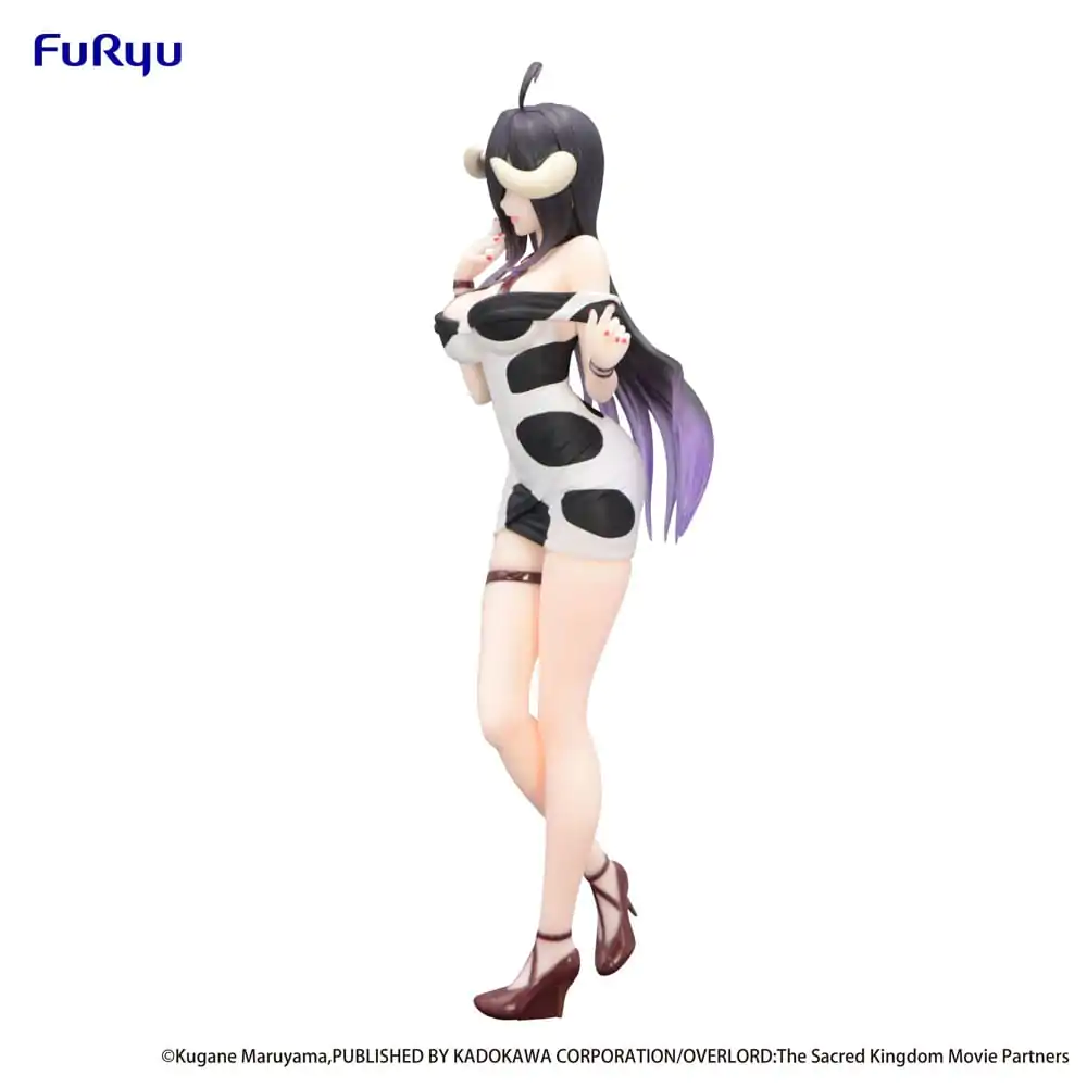 Statuie PVC Overlord Trio-Try-iT Albedo Mini Dress Cow Pattern Ver. 21 cm poza produsului
