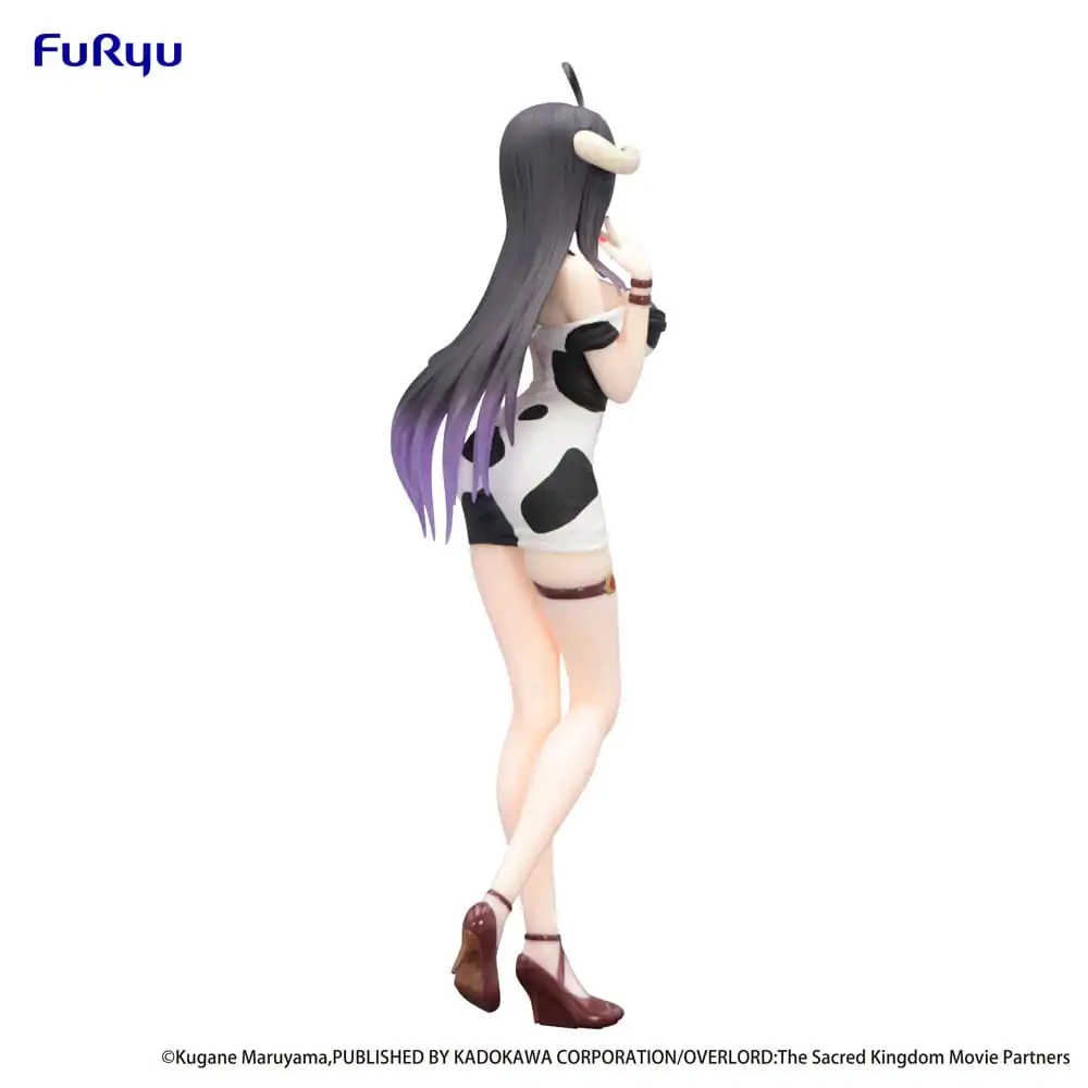 Statuie PVC Overlord Trio-Try-iT Albedo Mini Dress Cow Pattern Ver. 21 cm poza produsului