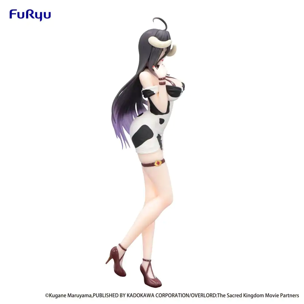 Statuie PVC Overlord Trio-Try-iT Albedo Mini Dress Cow Pattern Ver. 21 cm poza produsului