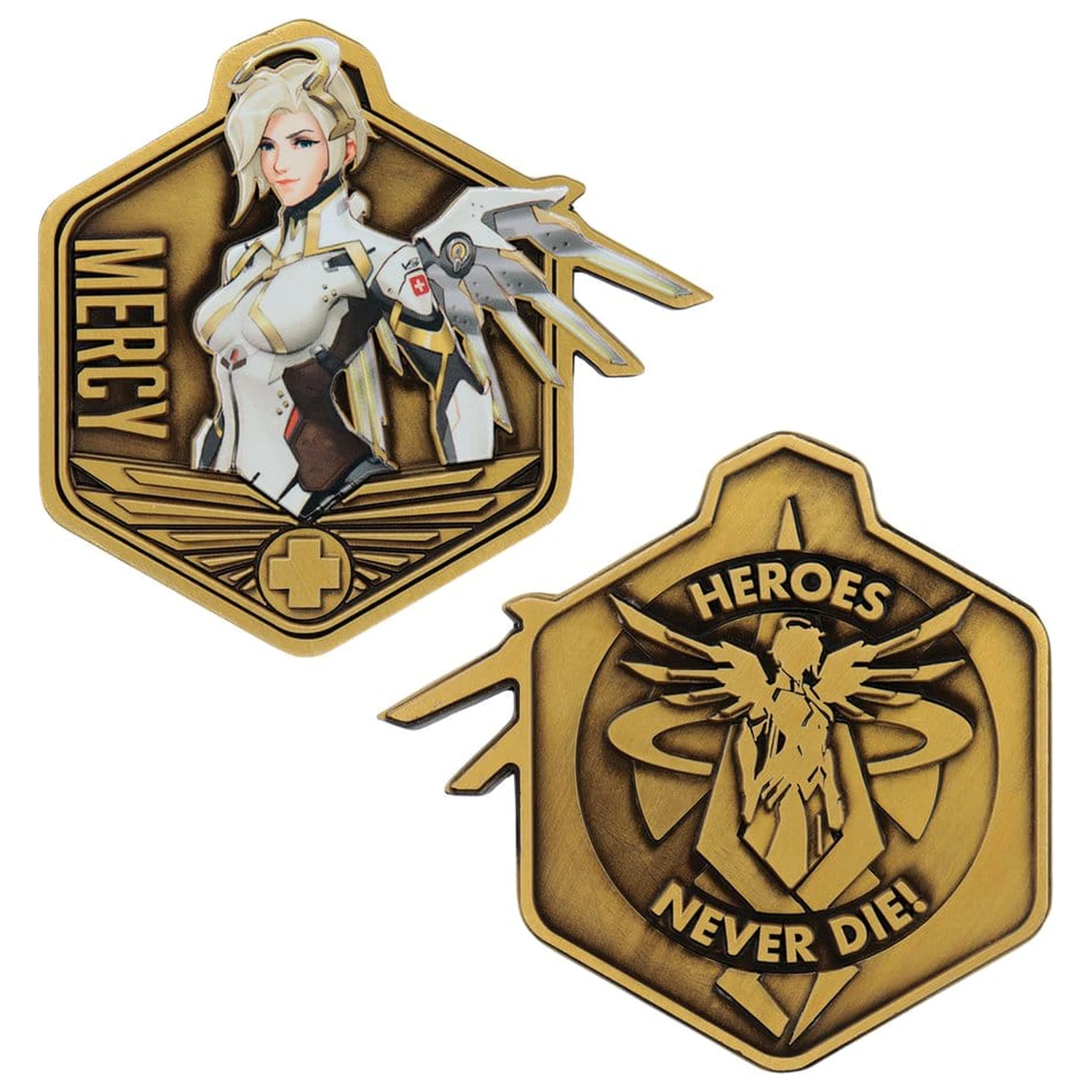 Overwatch Medallion Mercy Editie Limitata poza produsului