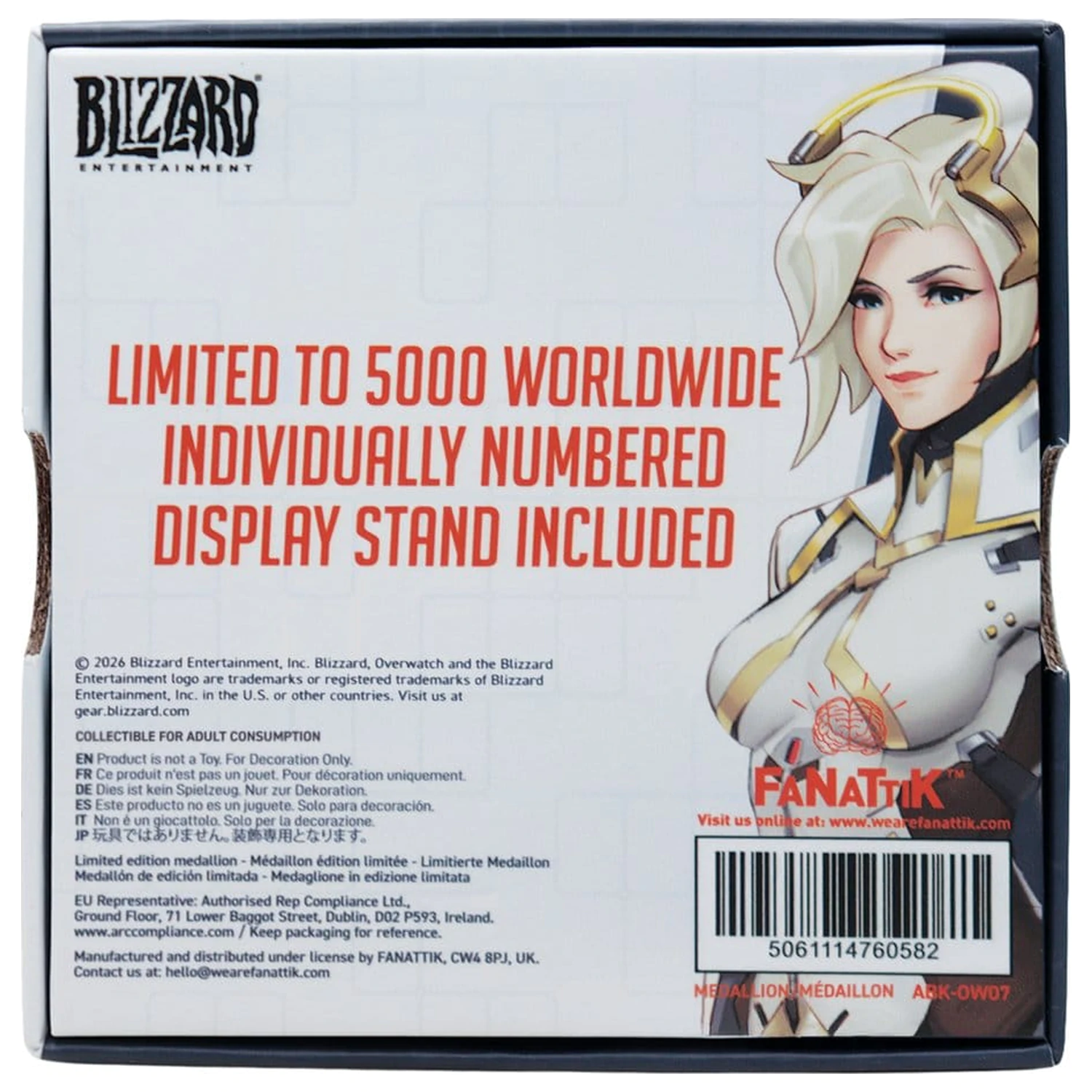 Overwatch Medallion Mercy Editie Limitata poza produsului