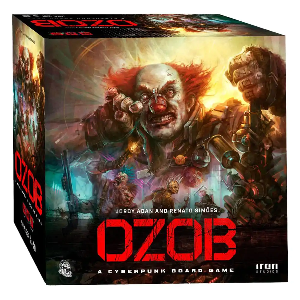 Ozob: A Cyberpunk Board Game joc de societate Versiunea in engleza poza produsului