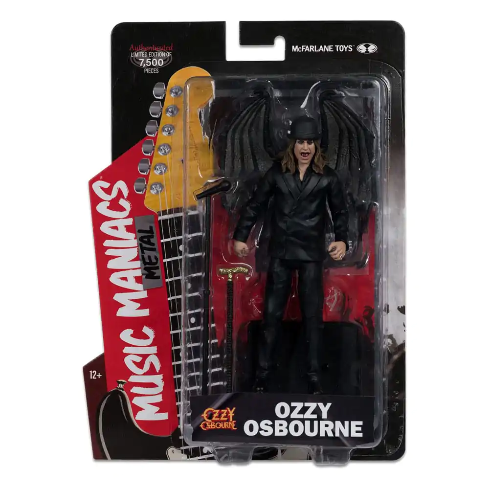 Figurină de acțiune Ozzy Osbourne Metal Music Maniacs Ozzy Osbourne 15 cm poza produsului