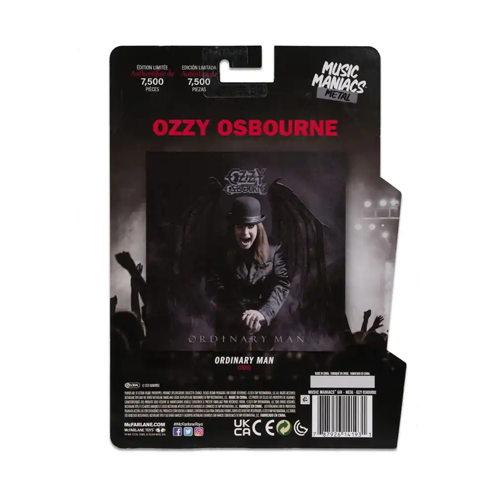 Figurină de acțiune Ozzy Osbourne Metal Music Maniacs Ozzy Osbourne 15 cm poza produsului