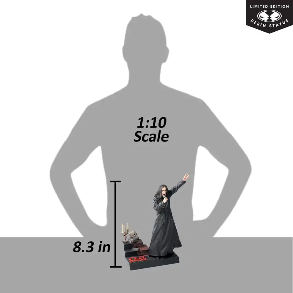 Ozzy Osbourne Music Maniacs 1/10 Statuie Ozzy Osbourne 21 cm poza produsului