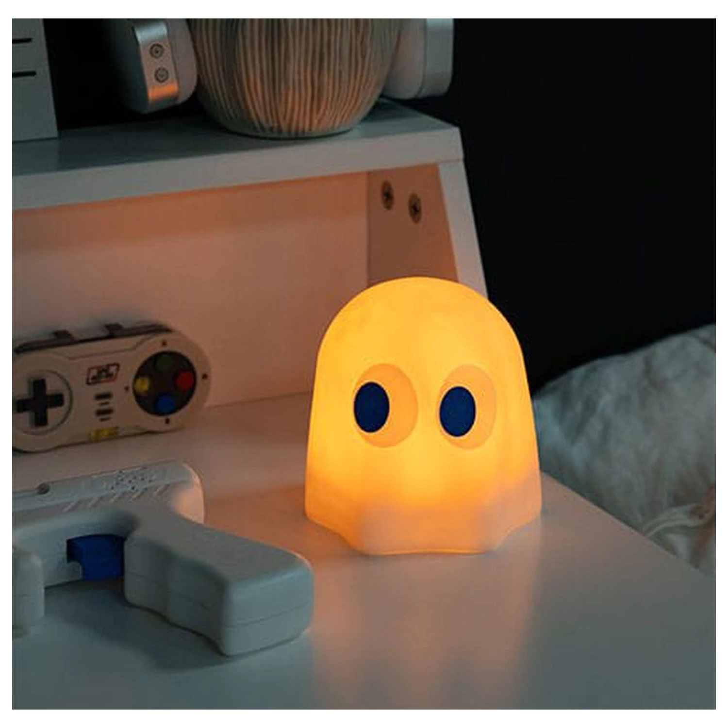 Pac-Man Lampa de veghe 3D Ghost 10 cm poza produsului