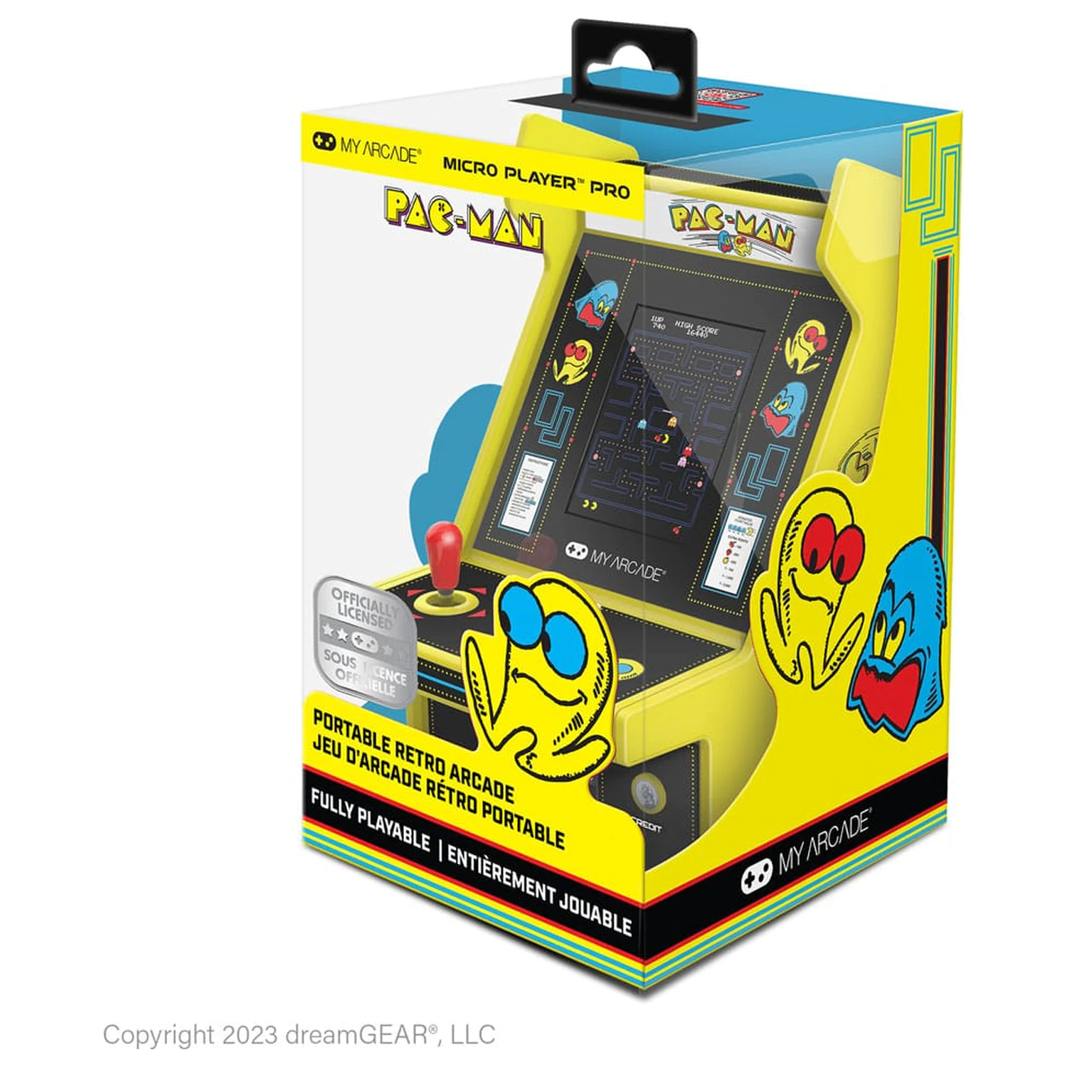 Pac-Man Portable Retro Arcade Micro Player Pro poza produsului