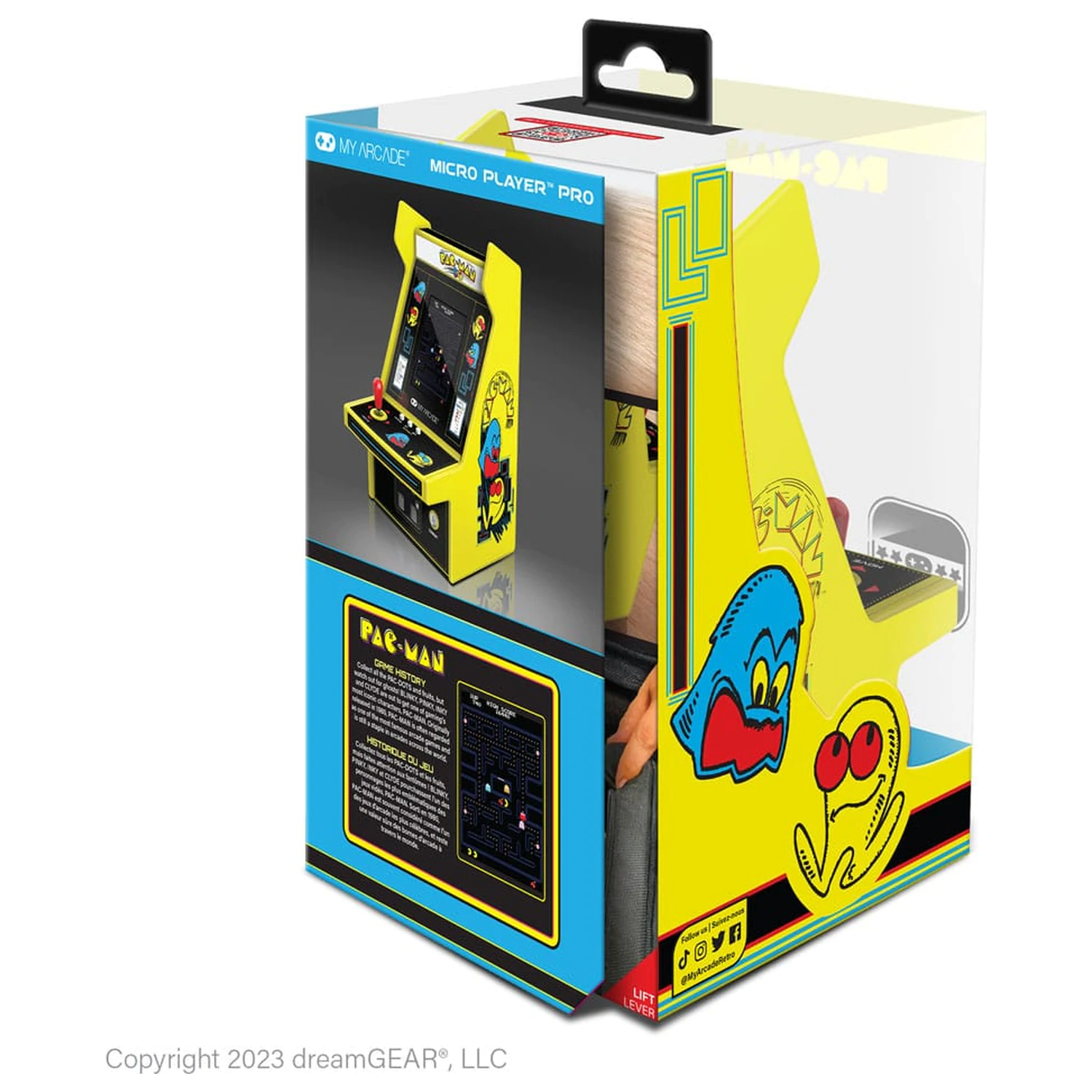 Pac-Man Portable Retro Arcade Micro Player Pro poza produsului