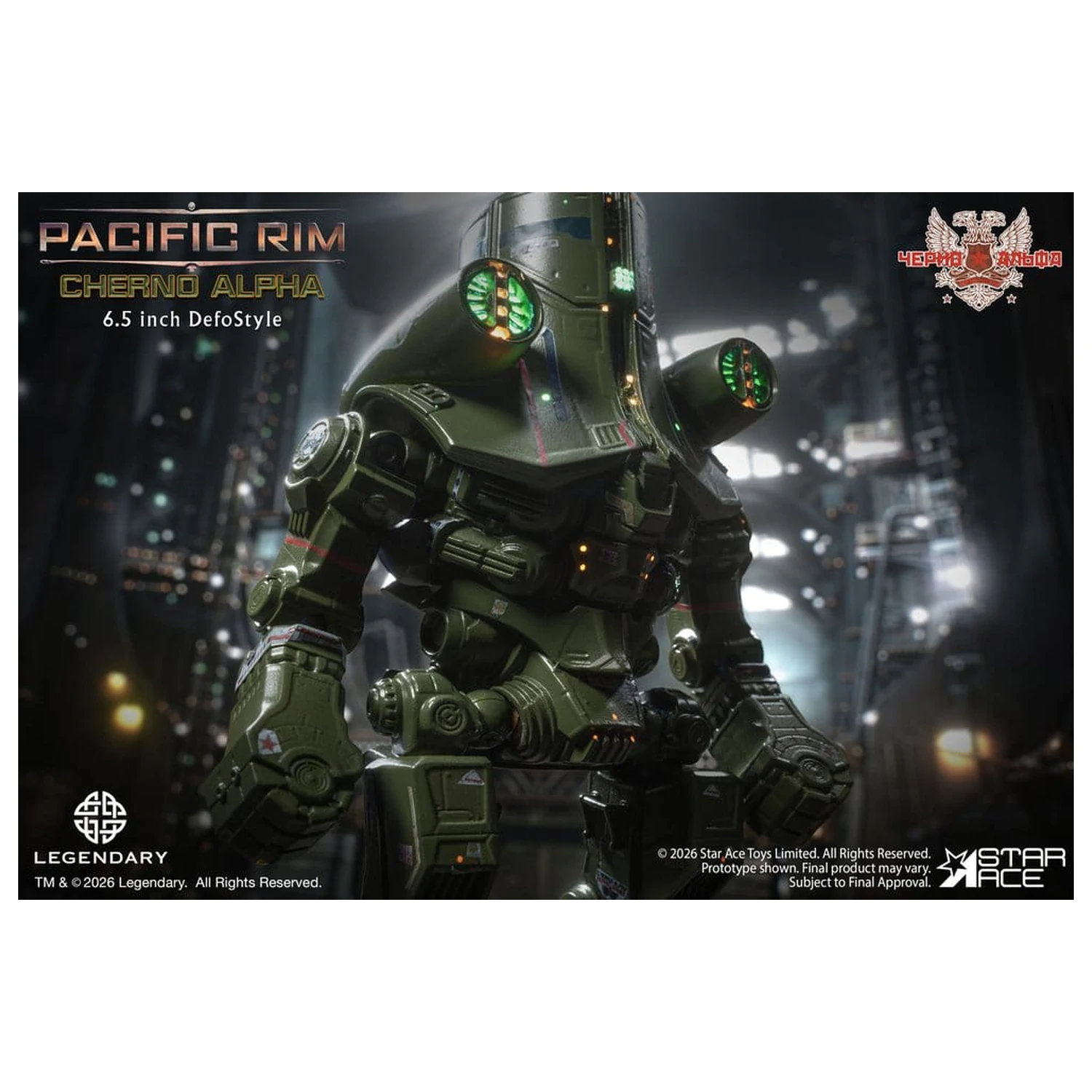 Pacific Rim Figurina DefoStyle Cherno Alpha DX 17 cm poza produsului