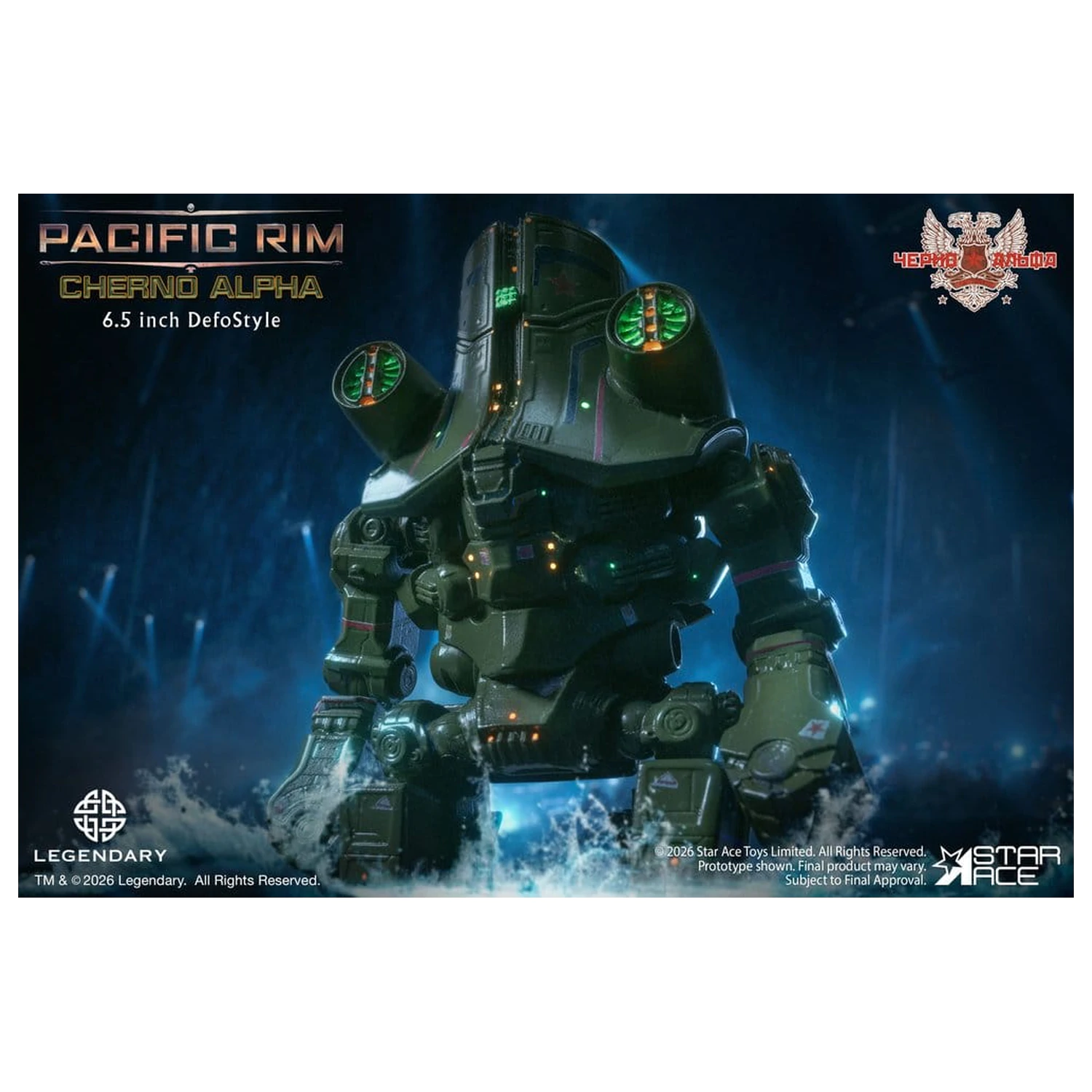 Pacific Rim Figura DefoStyle Cherno Alpha NX 17 cm poza produsului