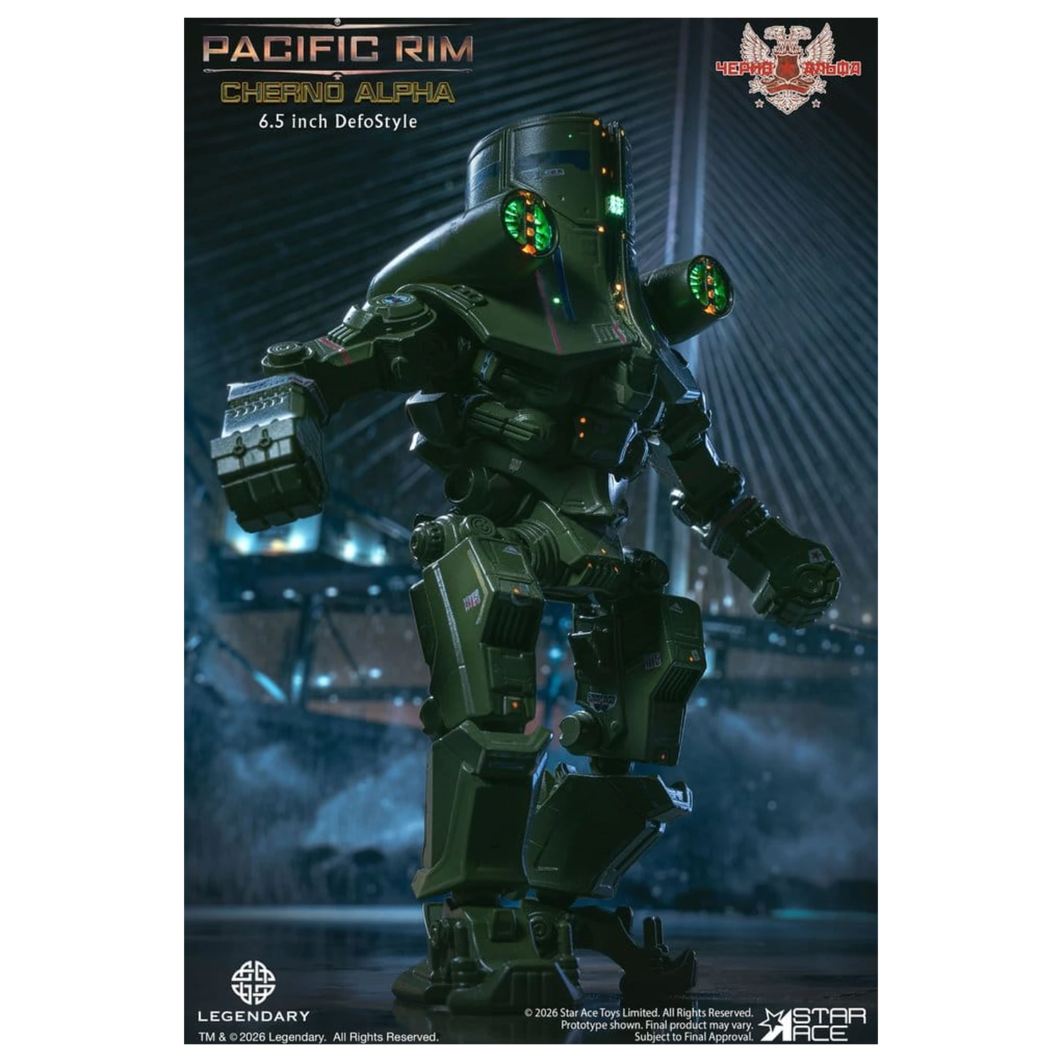 Pacific Rim Figura DefoStyle Cherno Alpha NX 17 cm poza produsului