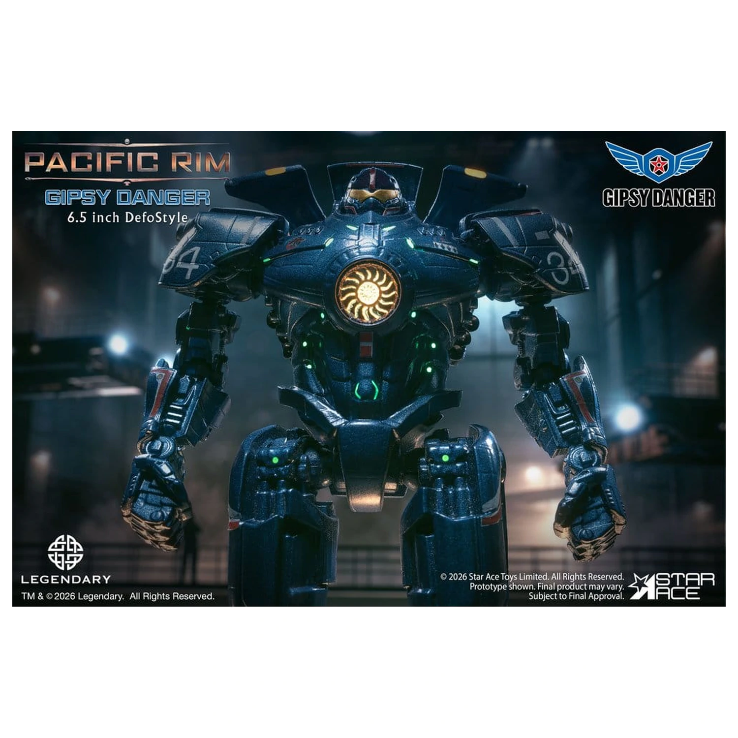 Pacific Rim DefoStyle Figura Gipsy Danger DX 17 cm poza produsului