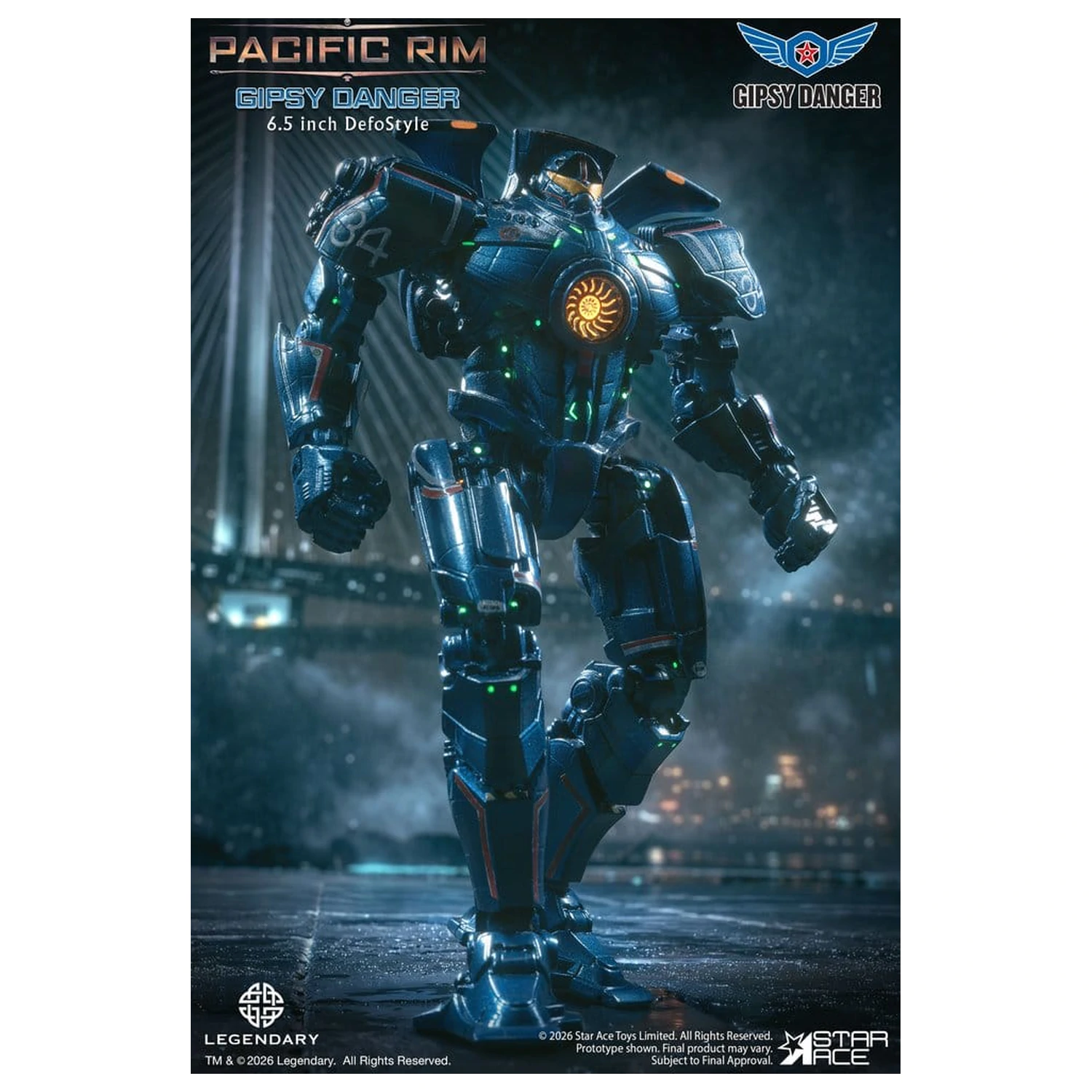 Pacific Rim DefoStyle Figura Gipsy Danger DX 17 cm poza produsului