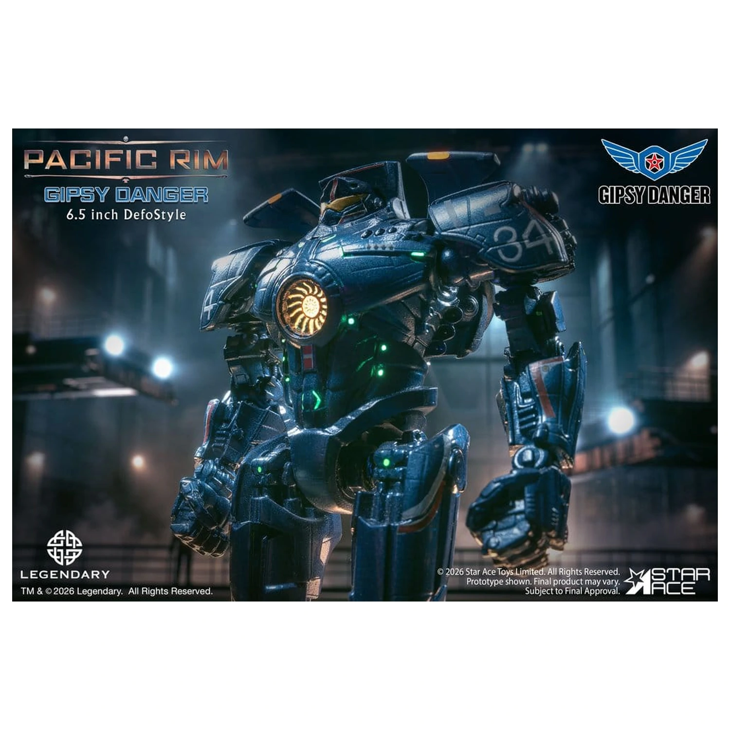 Pacific Rim DefoStyle Figura Gipsy Danger NX 17 cm poza produsului