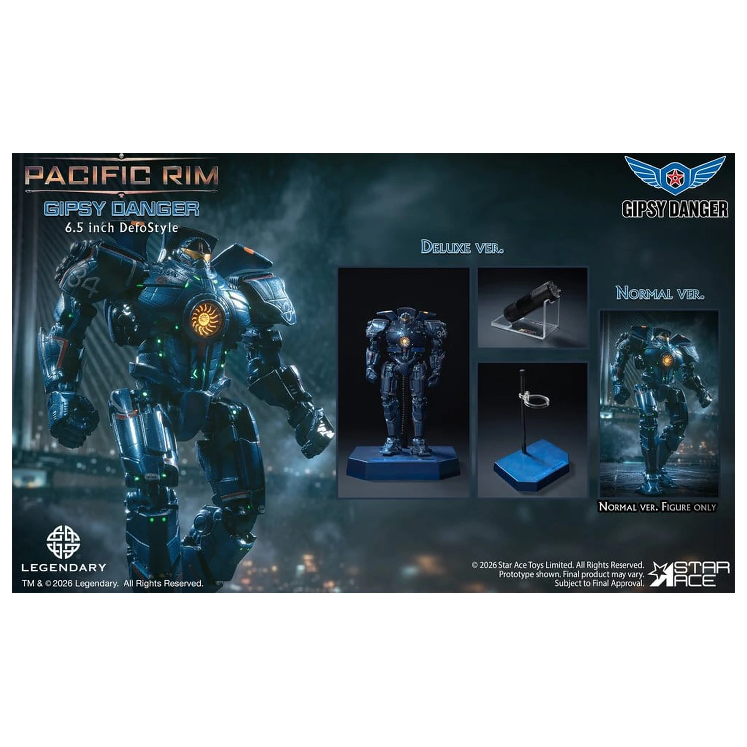 Pacific Rim DefoStyle Figura Gipsy Danger NX 17 cm poza produsului