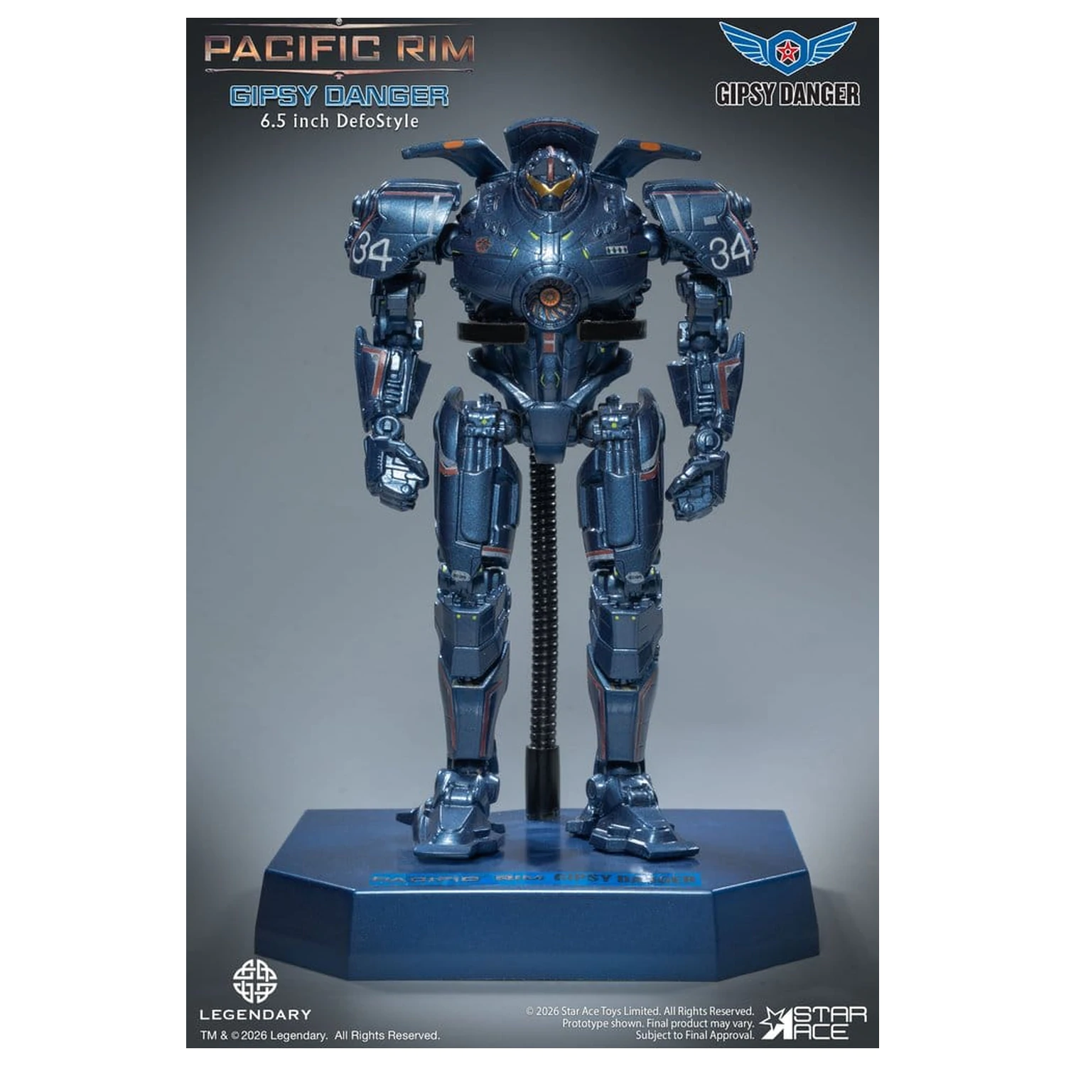 Pacific Rim DefoStyle Figura pachet 2 Gipsy Danger & Cherno Alpha DX 17 cm poza produsului