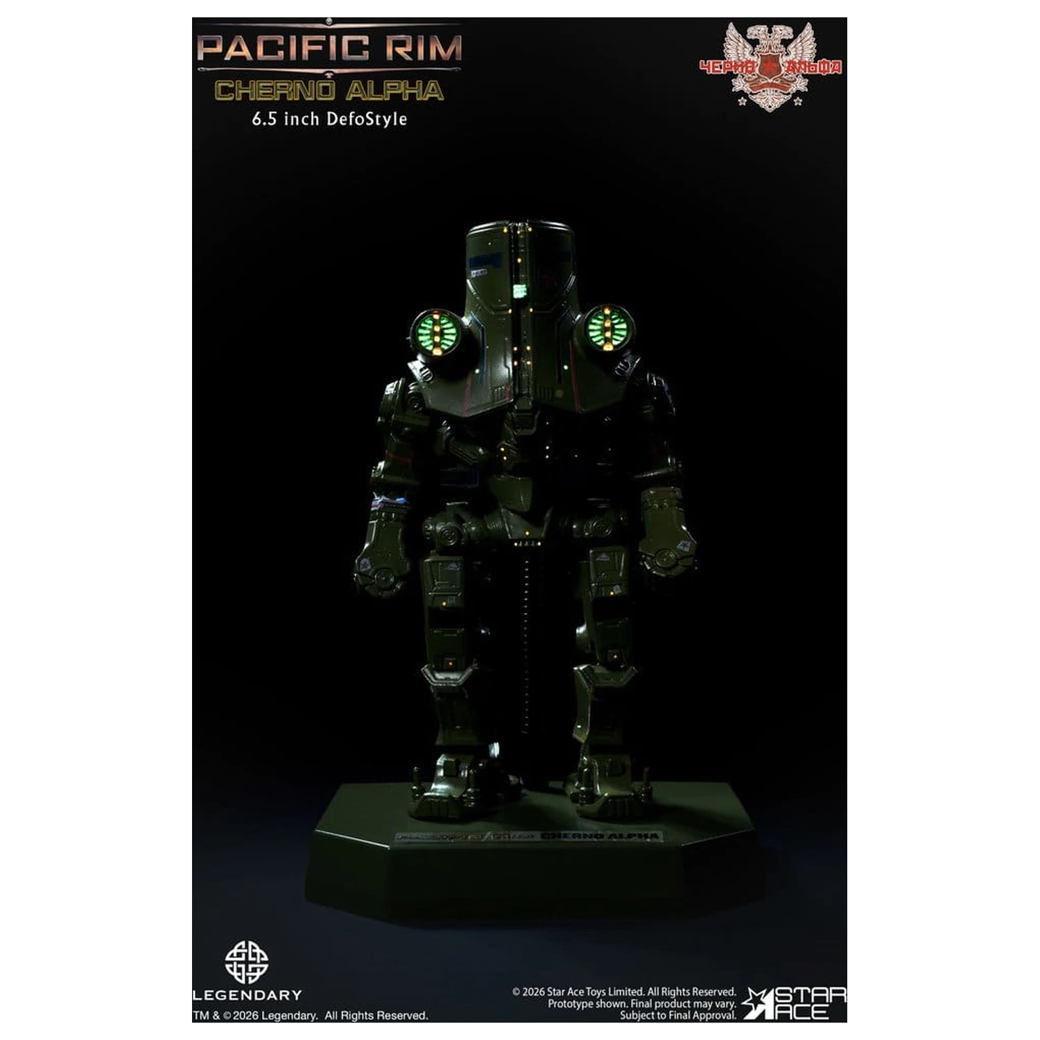 Pacific Rim DefoStyle Figura pachet 2 Gipsy Danger & Cherno Alpha DX 17 cm poza produsului