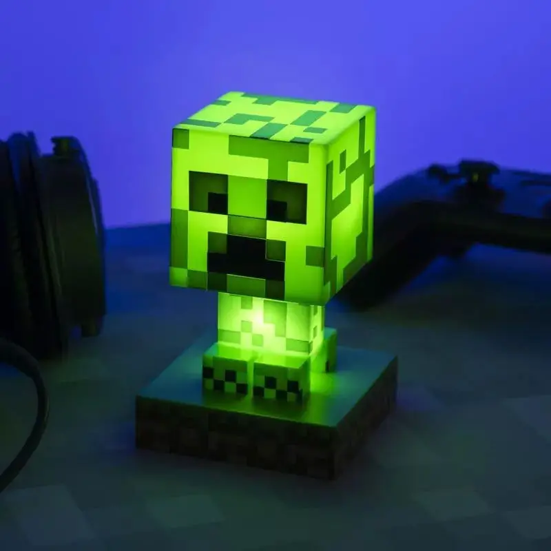 Minecraft Icon Lampă Creeper (V2) poza produsului