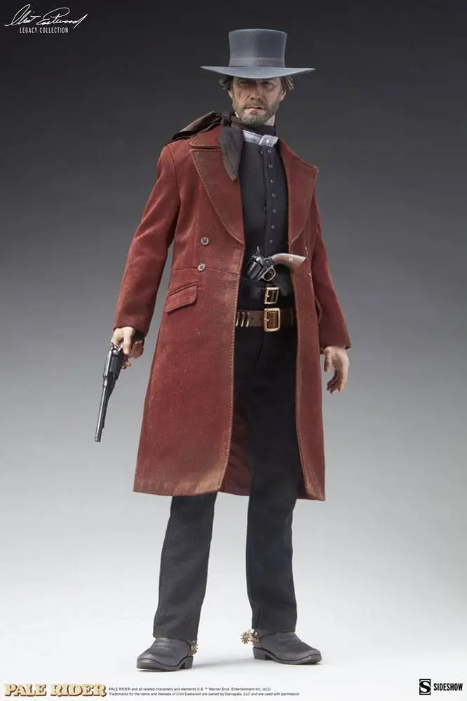 Figurină de acțiune Colecția Moștenire Pale Rider Clint Eastwood 1/6 Predicatorul 30 cm poza produsului