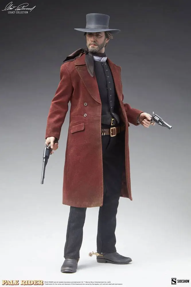 Figurină de acțiune Colecția Moștenire Pale Rider Clint Eastwood 1/6 Predicatorul 30 cm poza produsului