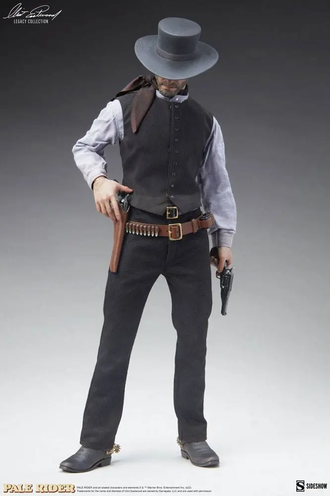 Figurină de acțiune Colecția Moștenire Pale Rider Clint Eastwood 1/6 Predicatorul 30 cm poza produsului