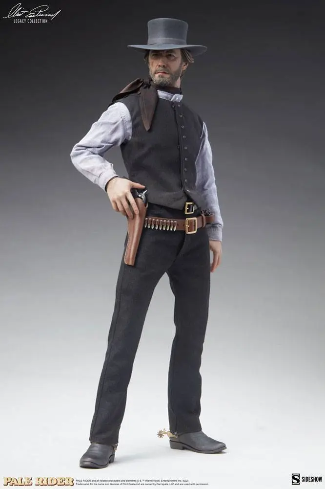 Figurină de acțiune Colecția Moștenire Pale Rider Clint Eastwood 1/6 Predicatorul 30 cm poza produsului