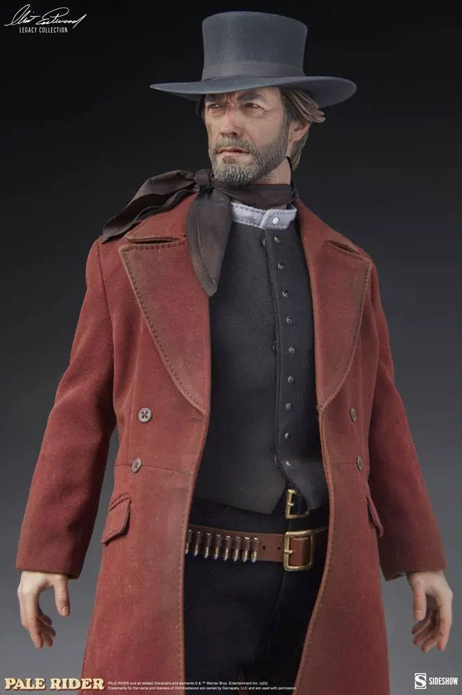 Figurină de acțiune Colecția Moștenire Pale Rider Clint Eastwood 1/6 Predicatorul 30 cm poza produsului