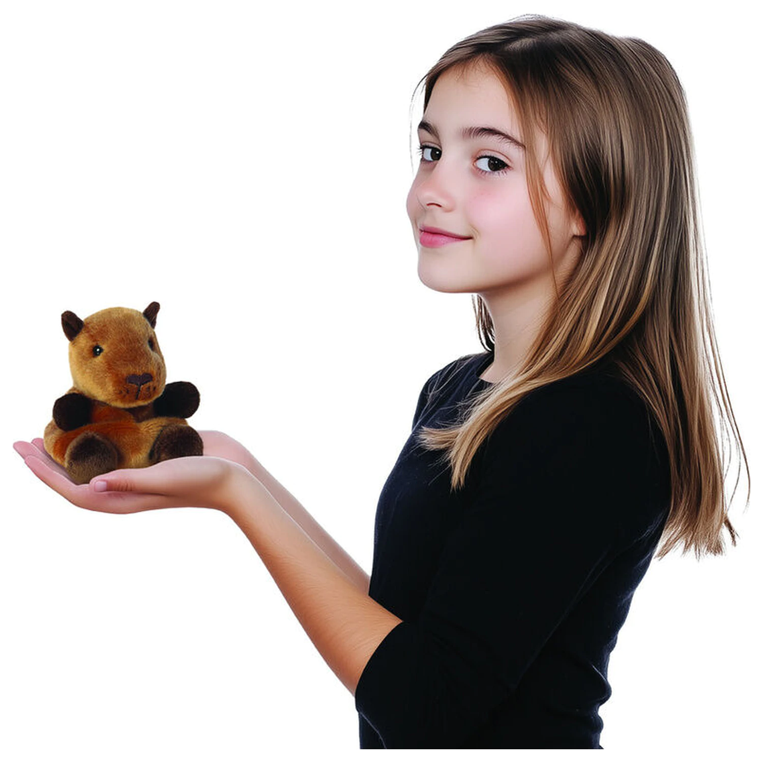 Palm Pals Capybara jucarie de plus 13cm poza produsului