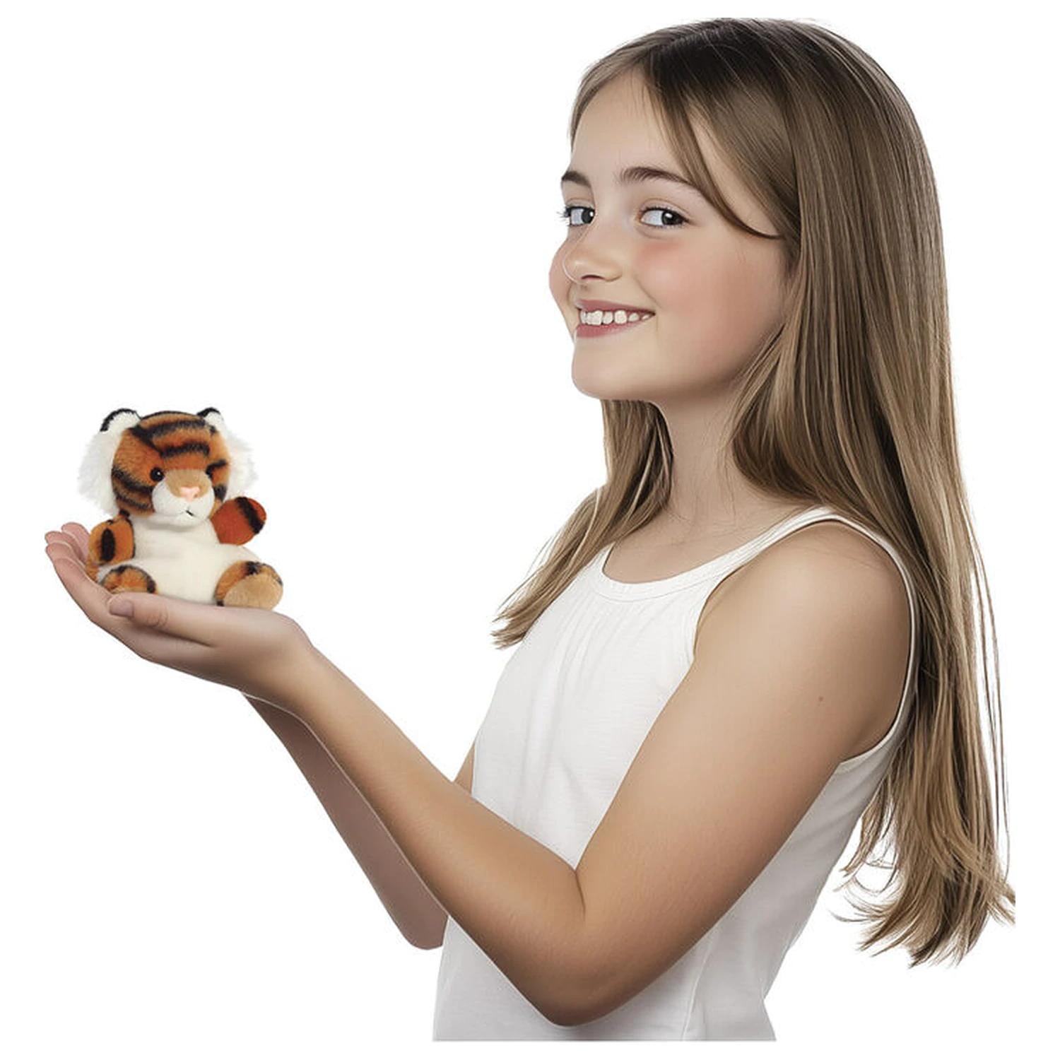 Jucarie de plus Palm Pals Tiger 13cm poza produsului