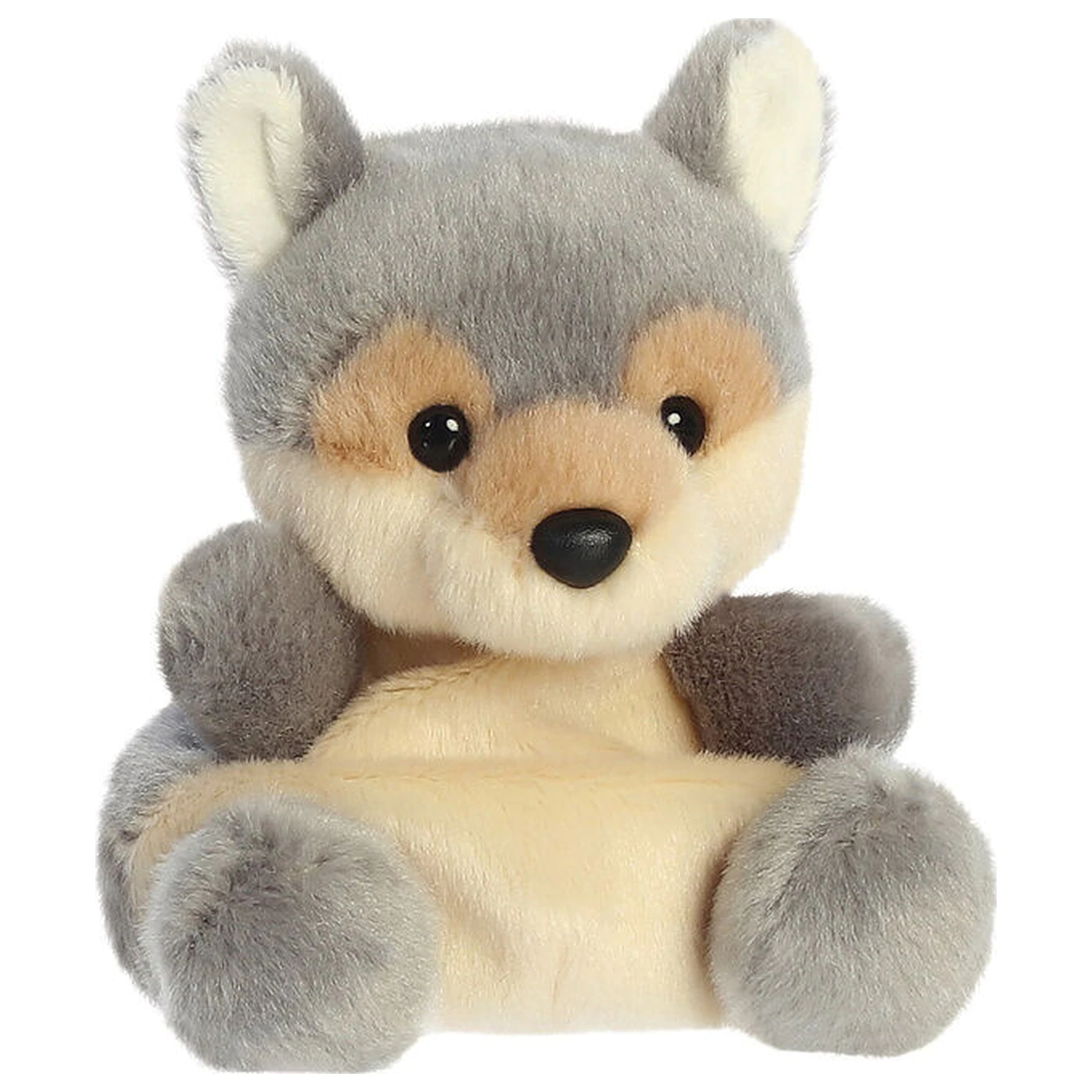 Jucarie de pluș Palm Pals Wolf 13 cm poza produsului