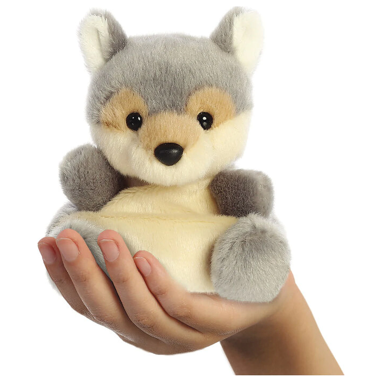 Jucarie de pluș Palm Pals Wolf 13 cm poza produsului