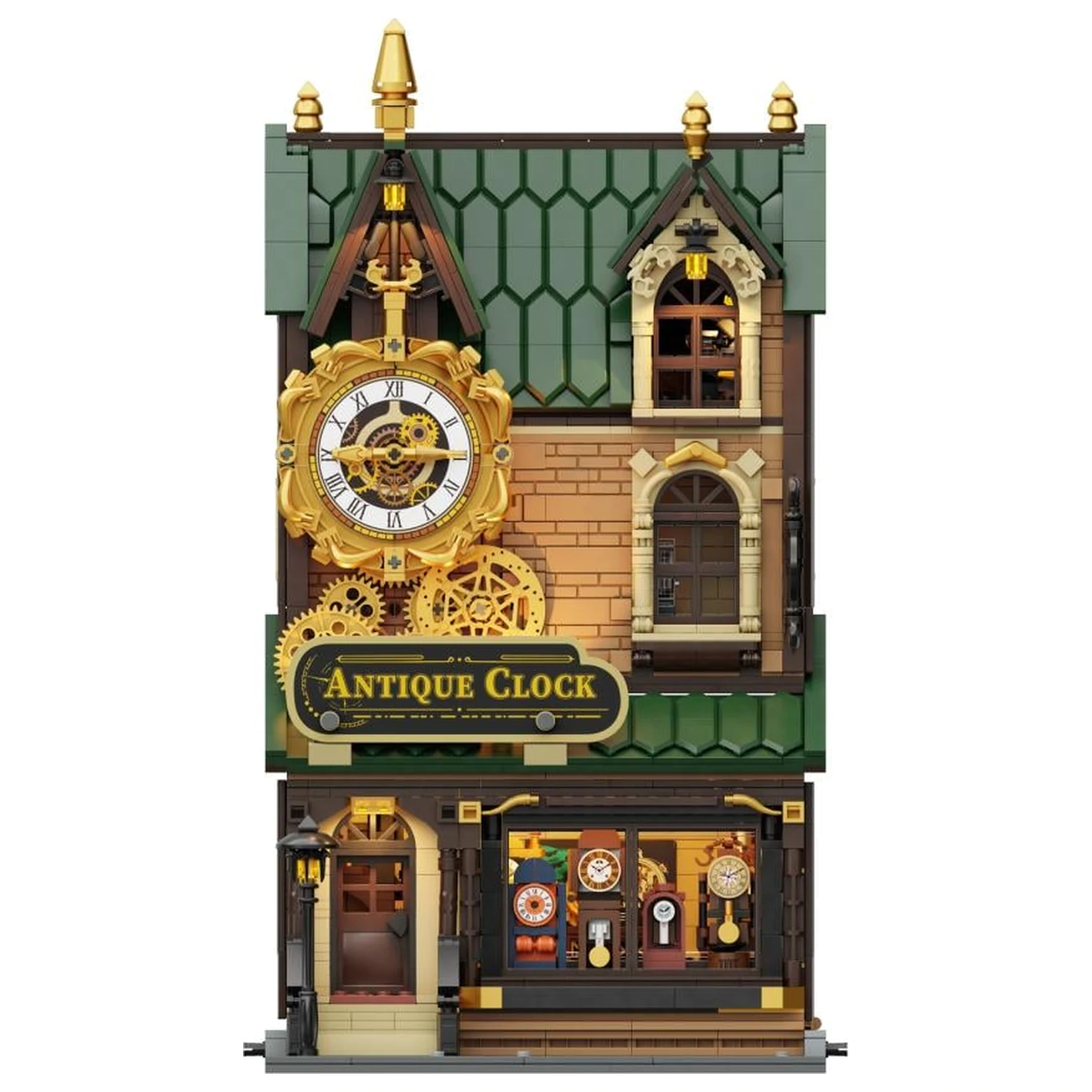 PANTASY Antique Clock Shop Building block 2768 piese poza produsului