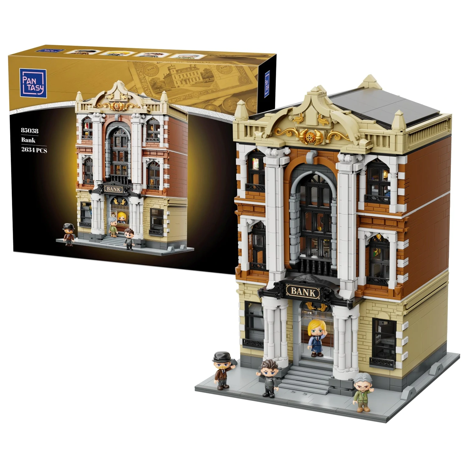 PANTASY Bank Building Block 2634 piese poza produsului