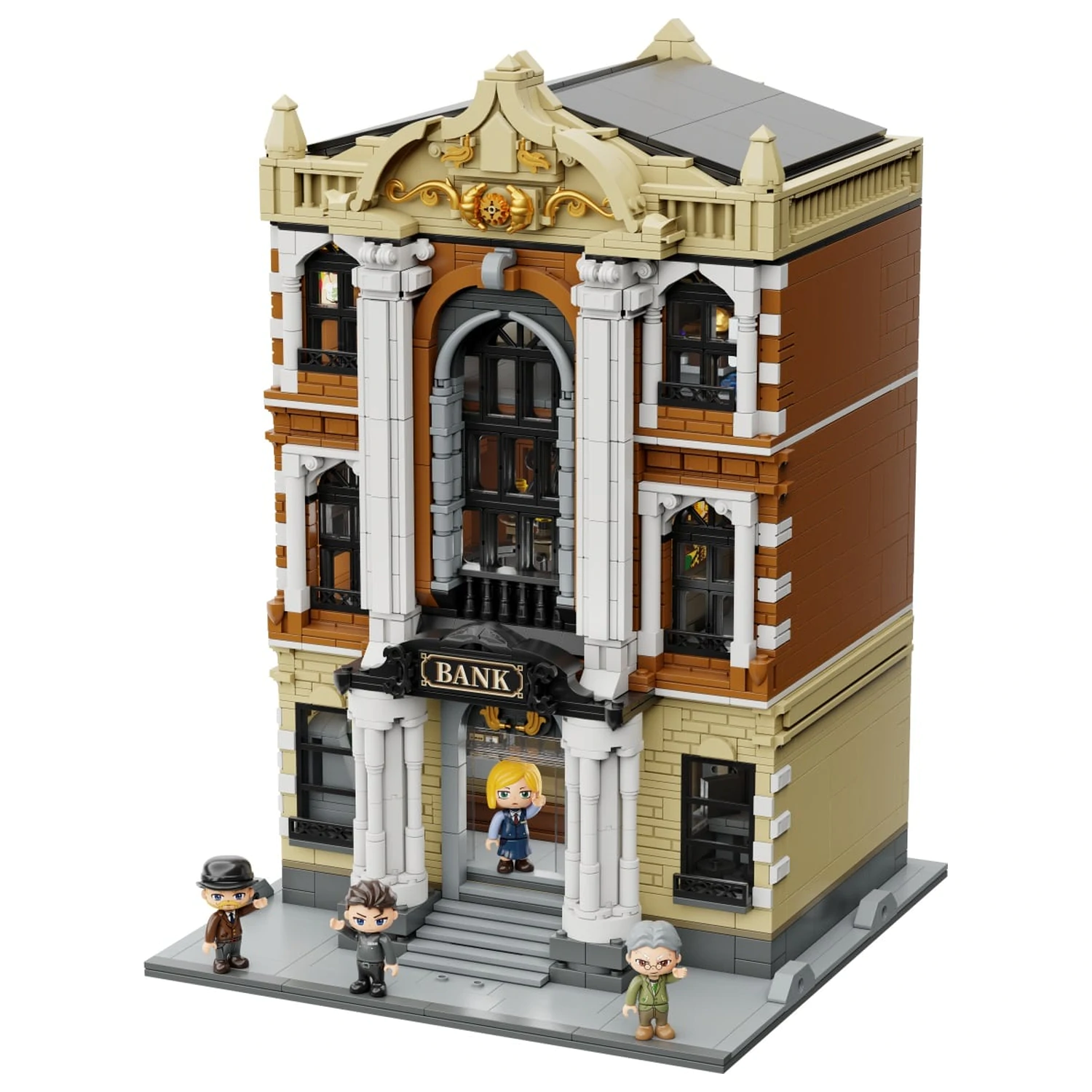 PANTASY Bank Building Block 2634 piese poza produsului