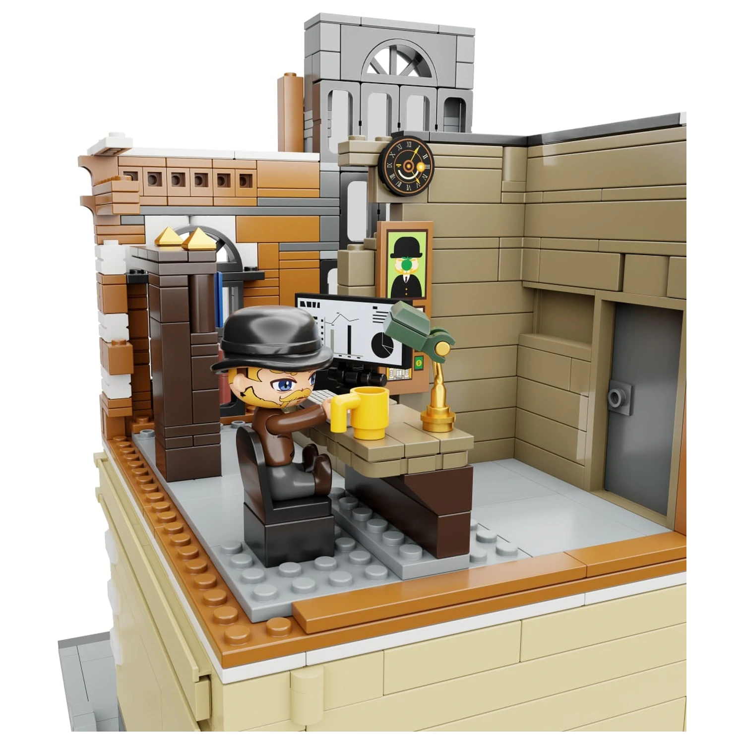 PANTASY Bank Building Block 2634 piese poza produsului