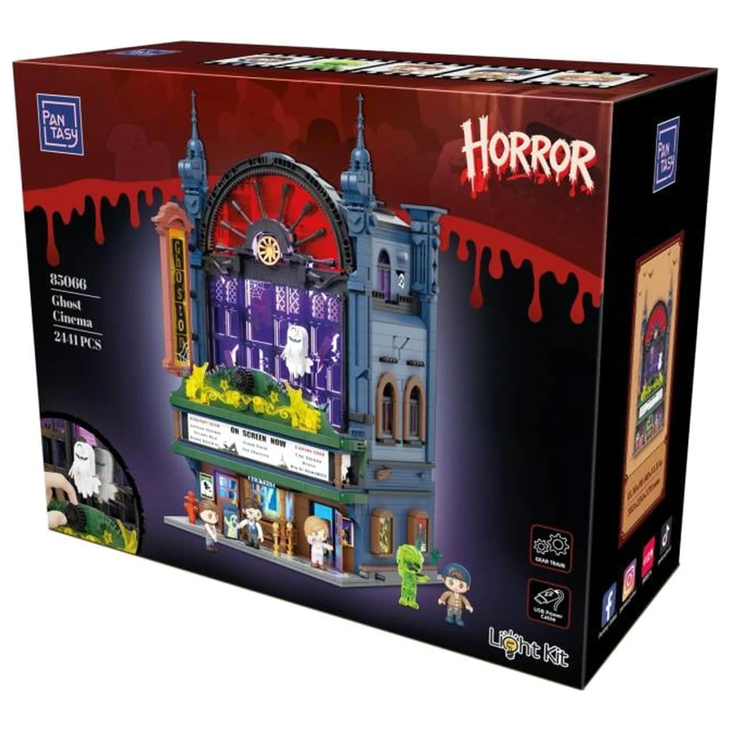 Pantasy Ghost Cinema joc de constructie 2441 piese poza produsului