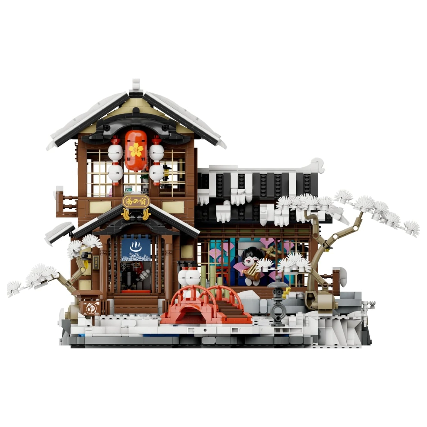 PANTASY Japanese Onsen Building block 2847 piese poza produsului
