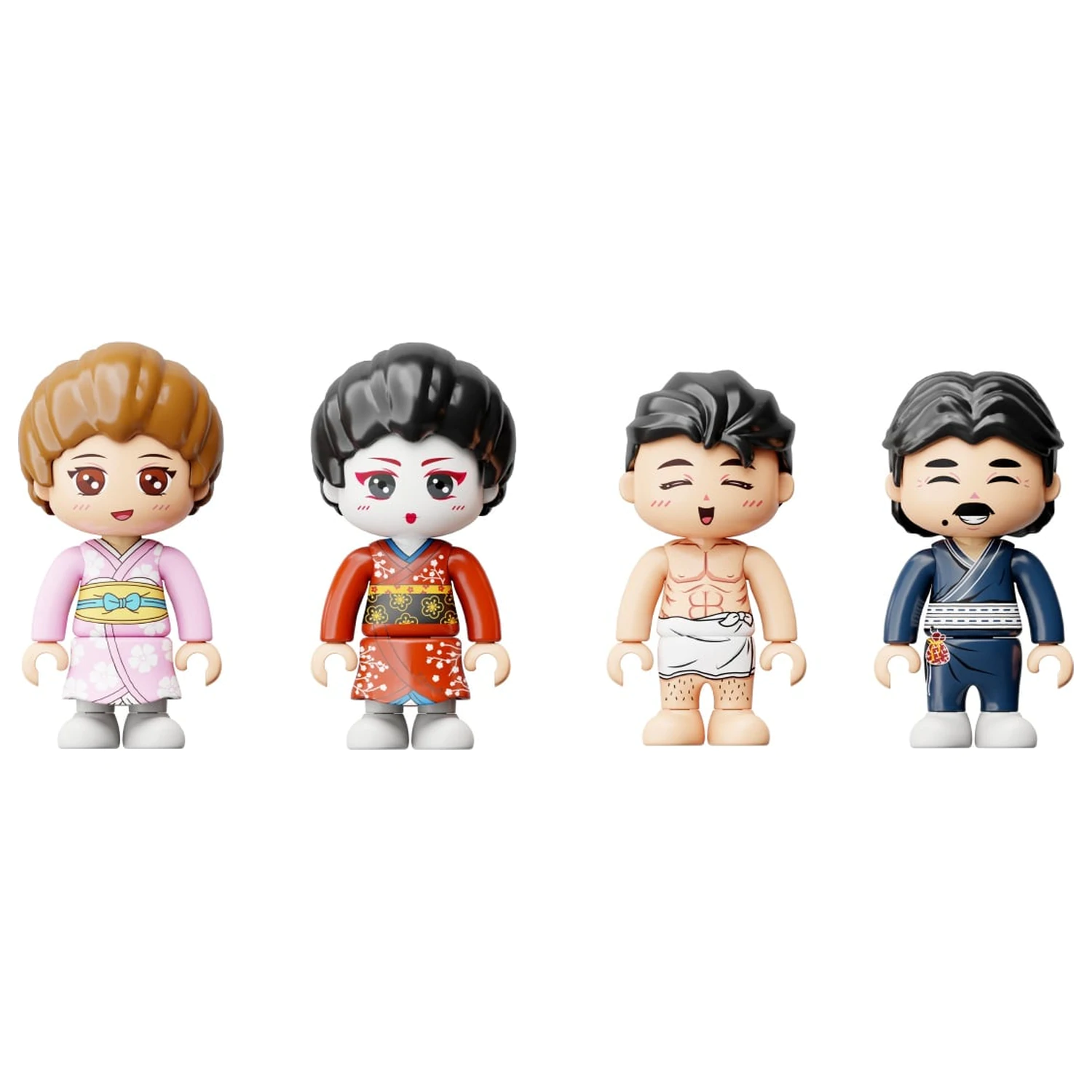 PANTASY Japanese Onsen Building block 2847 piese poza produsului