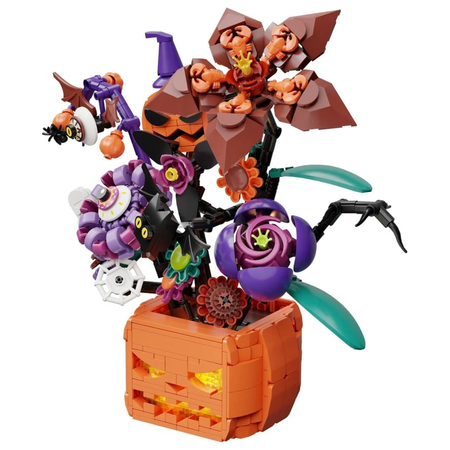 PANTASY Midnight Pumpkin Bouquet Set de constructie 570 piese poza produsului