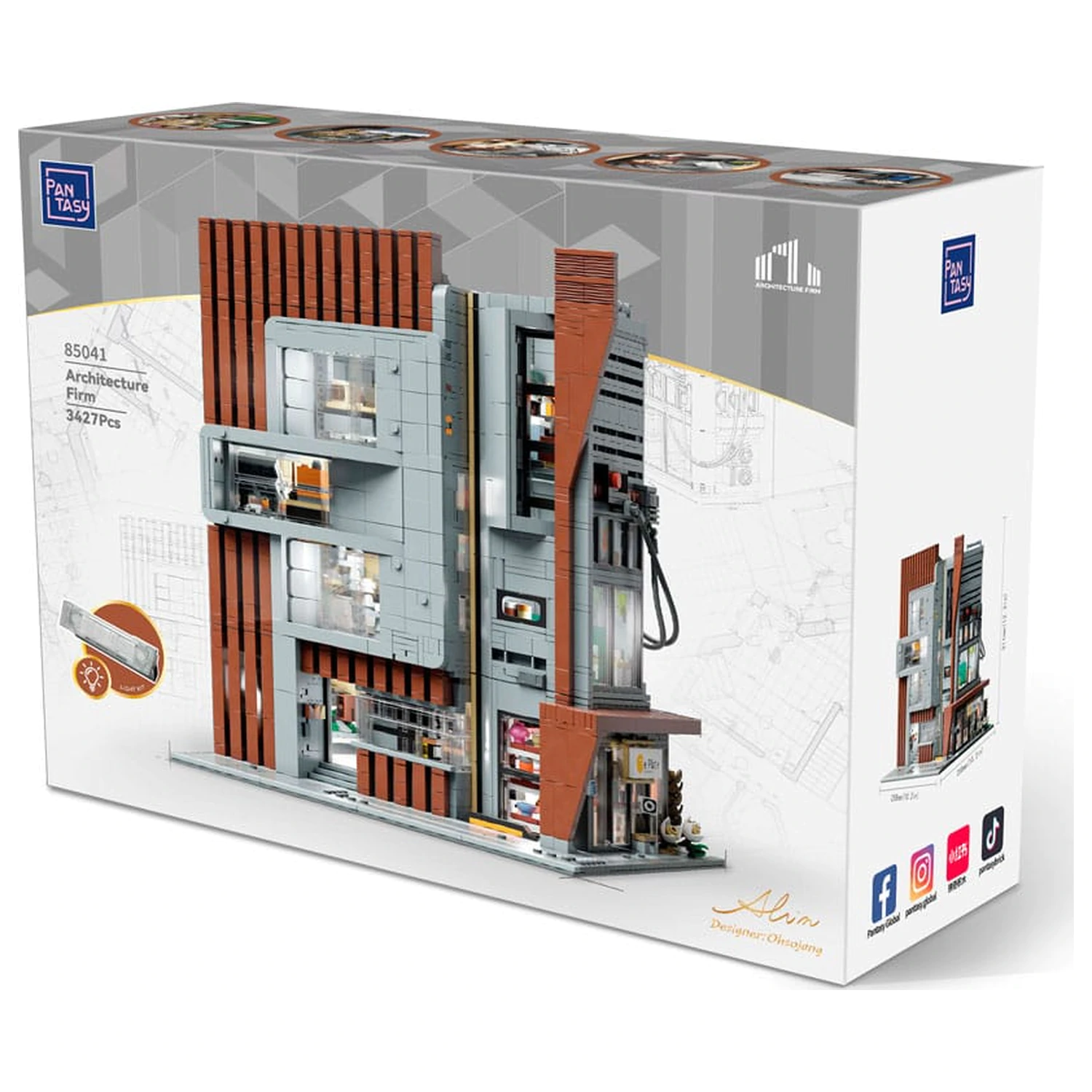 Pantasy Original Construction Set Firma de Arhitectura poza produsului