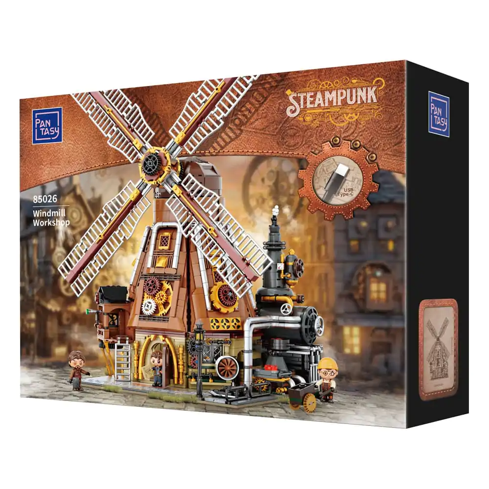 Pantasy Original Construction Set Steampunk Atelier Moară de vânt poza produsului
