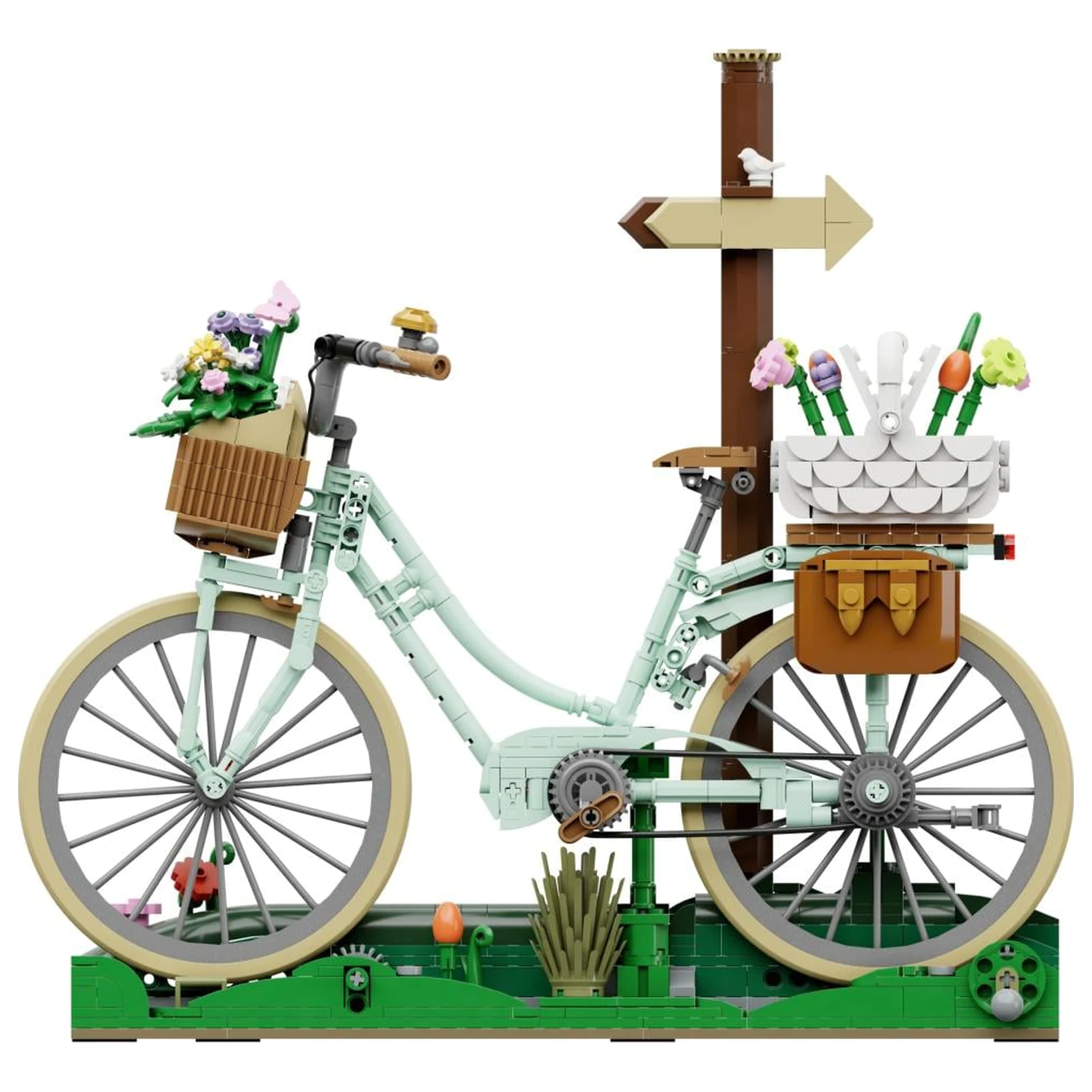 Pantasy Spring Picnic Bicycle Set de constructie 1079 piese poza produsului