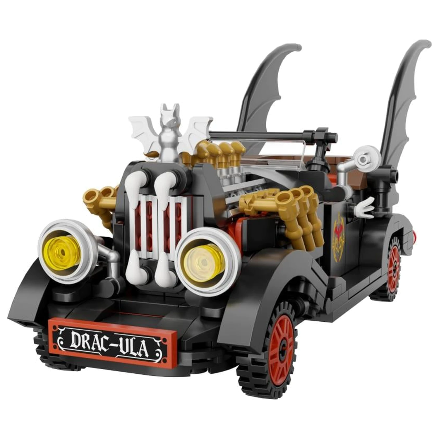 Set de constructie PANTASY Vampire Vintage Car 392 piese poza produsului
