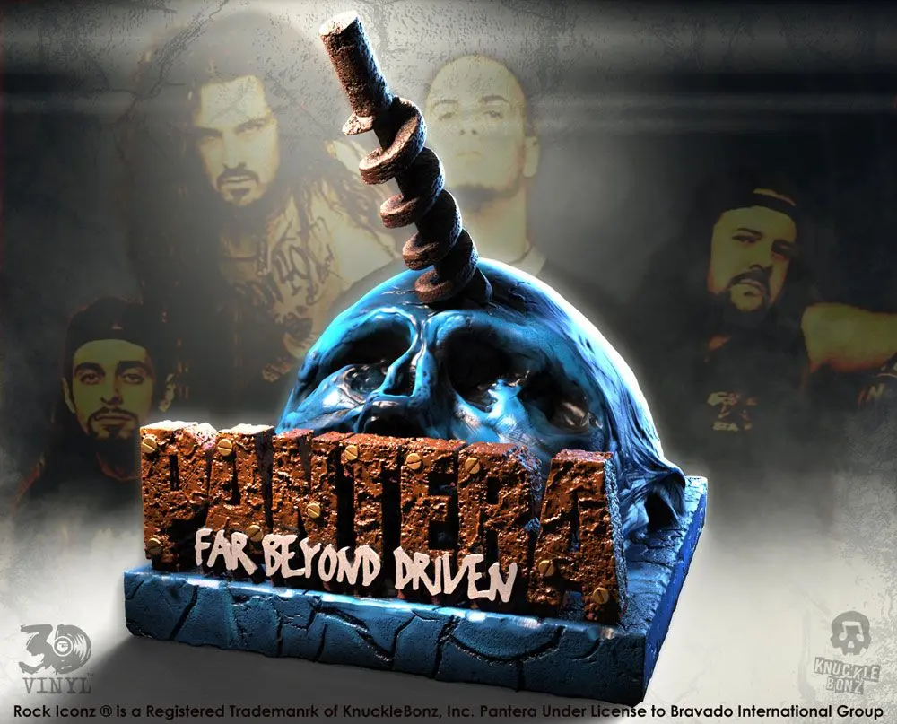 Statuie Vinil 3D Pantera Far Beyond Driven 23 x 18 cm poza produsului