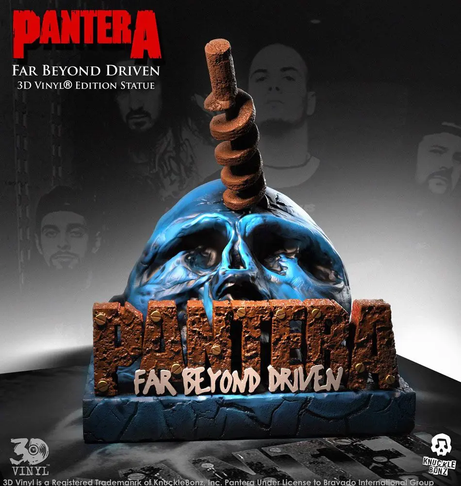 Statuie Vinil 3D Pantera Far Beyond Driven 23 x 18 cm poza produsului