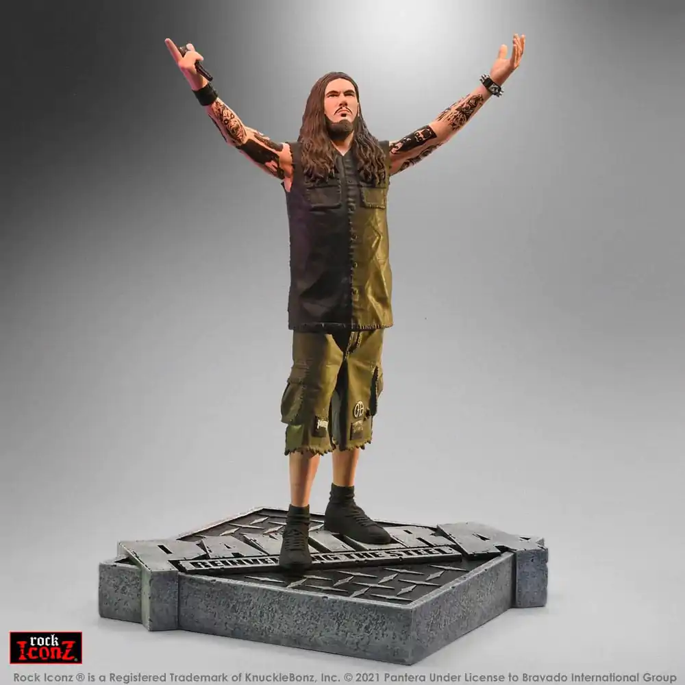 Pantera Rock Iconz Statuie Philip Anselmo (Reinventing the Steel) 22 cm poza produsului